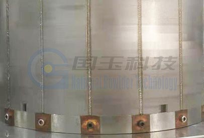 电动机定子焊接效果
